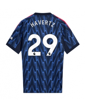 Arsenal Kai Havertz #29 Maglia Gara Trasferta Repliche 2025-26 Maniche Corte